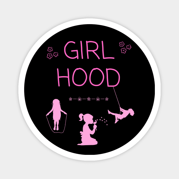 Girlhood - dark colors Magnet by EvolvedandLovingIt